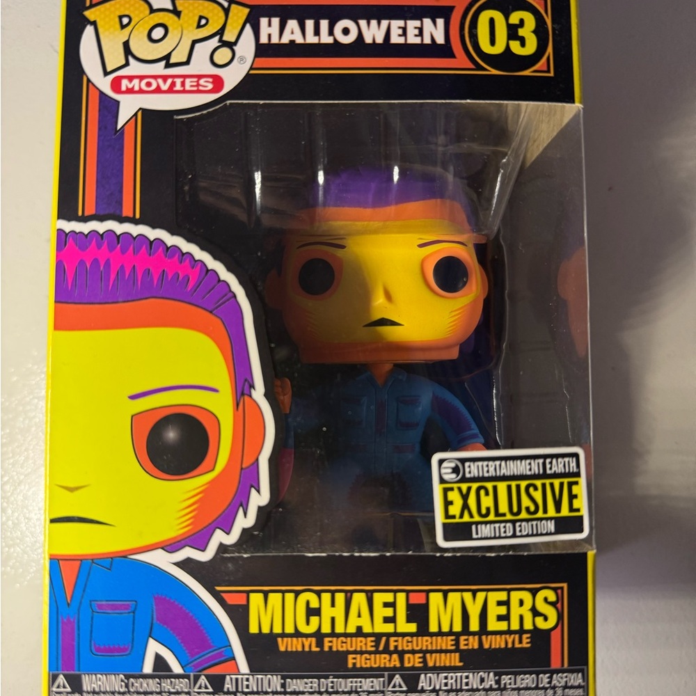 Michael Myers Funko Pop 03 Exclusive Edition